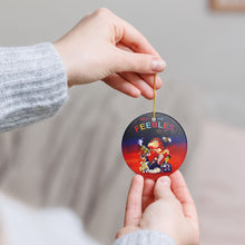 Load image into Gallery viewer, Meet The Feebles Christmas Holiday Ornament Sublimated Ceramic
