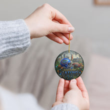 Load image into Gallery viewer, Florida Gators Football Christmas Holiday Ornament Sublimated Ceramic