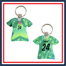 Load image into Gallery viewer, USMNT Mens Soccer Futbol Football 2026 World Cup Jersey Keychain