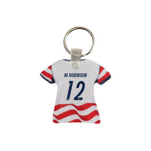 Load image into Gallery viewer, USMNT Mens Soccer Futbol Football 2026 World Cup Jersey Keychain