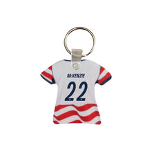 Load image into Gallery viewer, USMNT Mens Soccer Futbol Football 2026 World Cup Jersey Keychain