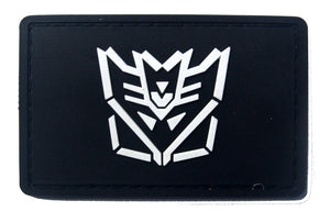 Decepticon Transformers PVC Hook and Loop Morale Patch FREE USA SHIPPING SHIPS FROM USA PAT-732