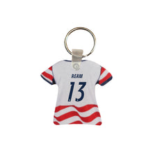 Load image into Gallery viewer, USMNT Mens Soccer Futbol Football 2026 World Cup Jersey Keychain