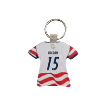Load image into Gallery viewer, USMNT Mens Soccer Futbol Football 2026 World Cup Jersey Keychain