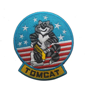 Tomcat F-14 Embroidered Hook and Loop Tactical Morale Patch Ships Free In The USA PAT-884