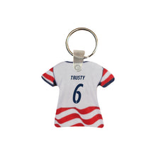 Load image into Gallery viewer, USMNT Mens Soccer Futbol Football 2026 World Cup Jersey Keychain