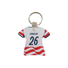 Load image into Gallery viewer, USMNT Mens Soccer Futbol Football 2026 World Cup Jersey Keychain