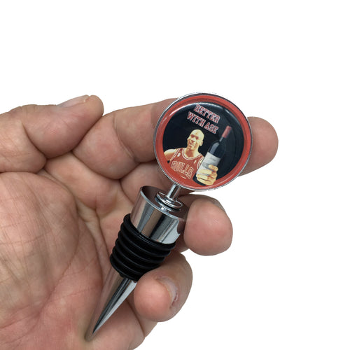 Jordan 23 Chicago Bulls Parody Collectible Wine Stopper