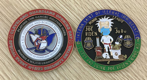 Joe Buden Cleveland Guardians Opening Day Parody Challenge Coin R-004