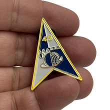 Load image into Gallery viewer, 45th Space Wing insignia Space Force Space Launch Delta 45 pin BL12-019 - www.ChallengeCoinCreations.com