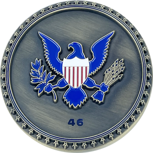 Presidential Task Force Joe Biden 46 Challenge Coin BL12-001 - www.ChallengeCoinCreations.com