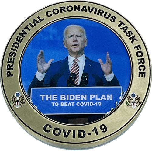 Presidential Task Force Joe Biden 46 Challenge Coin BL12-001 - www.ChallengeCoinCreations.com