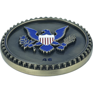 Presidential Task Force Joe Biden 46 Challenge Coin BL12-001 - www.ChallengeCoinCreations.com