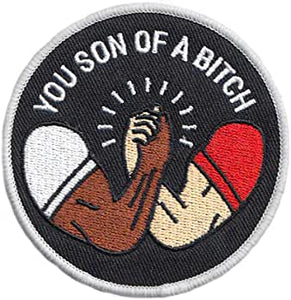 Bros Veterans Police Firefighter You Son Of A Bitch Reunion Embroidered Tactical Hook and Loop Morale Patch  FREE USA SHIPPING SHIPS FREE FROM USA  PAT-708