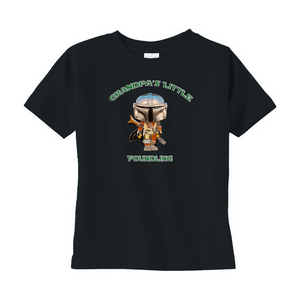 Grandpa's Little Foundling Mandalorian Inspired Unisex T-Shirts (Toddler Sizes) - www.ChallengeCoinCreations.com