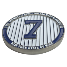 Load image into Gallery viewer, The Mick New York Jersey Mickey Mantle 7 Legends Forever Great LFG challenge coin NYPD BL15-005 - www.ChallengeCoinCreations.com