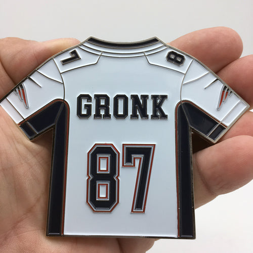 Gronk New England Rob Gronkowski Patriots Football Super Bowl Champ 87 NFL CL3-10A
