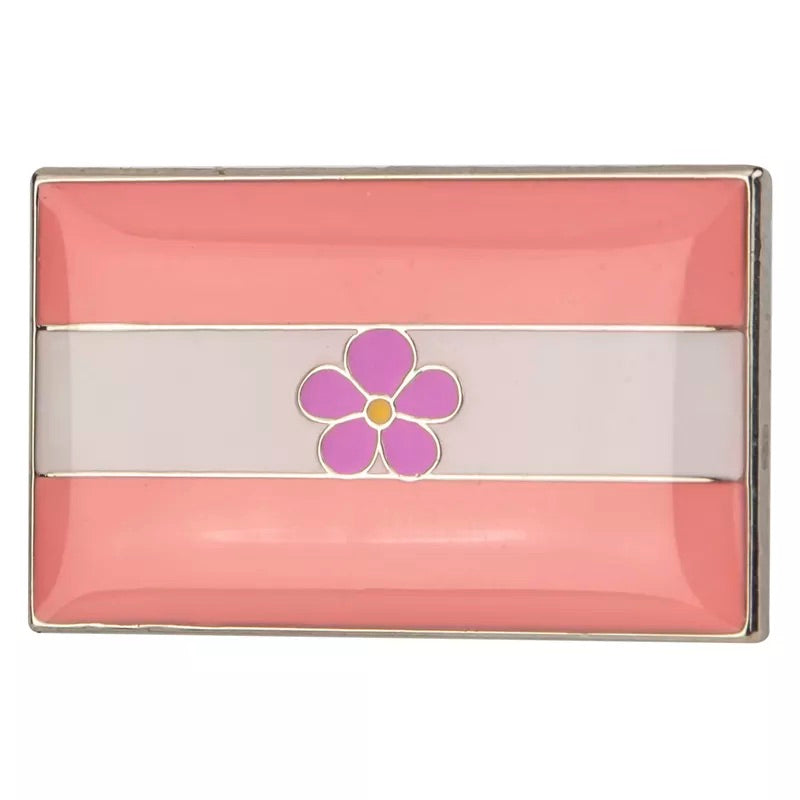 Sapphic Pride Flag Lapel Pin FREE USA SHIPPING SHIPS FREE FROM USA P-180