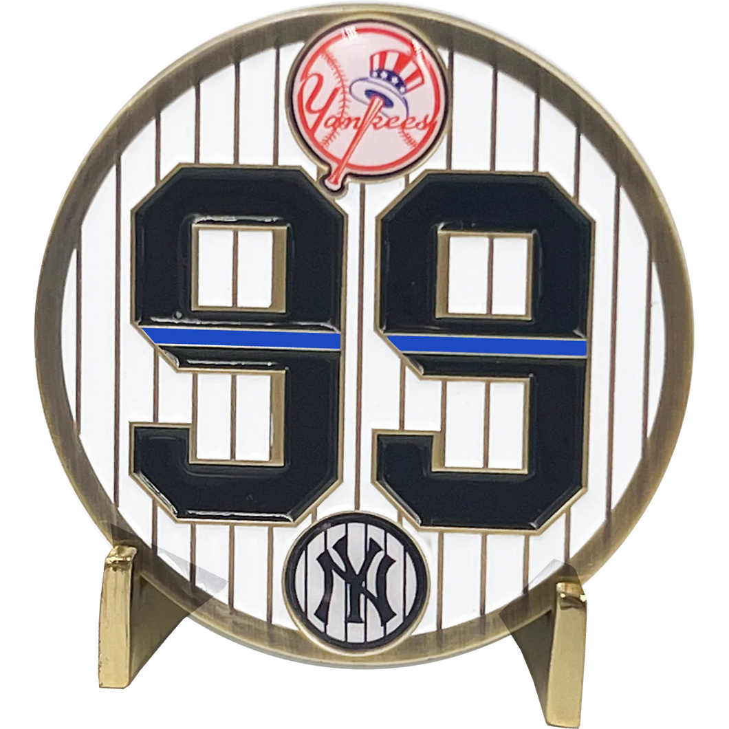 All Rise 99 NYPD Challenge Coin The Judge Officer Sergeant Detective District Attorney DA GL12-001