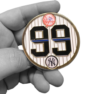 All Rise 99 NYPD Challenge Coin The Judge Officer Sergeant Detective District Attorney DA GL12-001