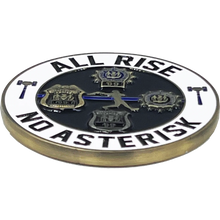 Load image into Gallery viewer, All Rise 99 NYPD Challenge Coin The Judge Officer Sergeant Detective District Attorney DA GL12-001