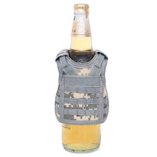 Load image into Gallery viewer, Tactical Beer Water Soda Bottle Can Vest with Hook and Loop FREE USA SHIPPING SHIPS FROM USA