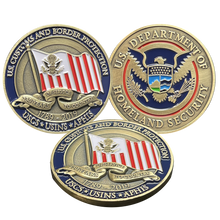 Load image into Gallery viewer, CBP Customs Service Immigration INS APHIS Agriculture Specialist Anniversary Challenge Coin BL13-020 - www.ChallengeCoinCreations.com