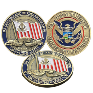 CBP Customs Service Immigration INS APHIS Agriculture Specialist Anniversary Challenge Coin BL13-020 - www.ChallengeCoinCreations.com