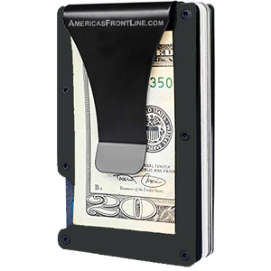 Disney Security Money Clip RFID Blocking Front Pocket Premium Minimalist Aluminum Slim Credit and Business Card Holder Wallet W-C05 - www.ChallengeCoinCreations.com