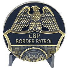 Load image into Gallery viewer, CBP Border Patrol Agent BPA Saint Michael Patron Saint Challenge Coin CL14-11 - www.ChallengeCoinCreations.com