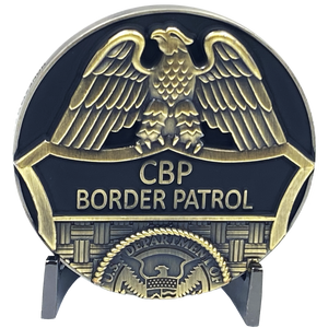 CBP Border Patrol Agent BPA Saint Michael Patron Saint Challenge Coin CL14-11 - www.ChallengeCoinCreations.com