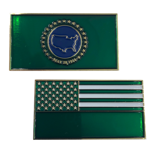 Border Patrol Flag Challenge Coin CBP BP K-007