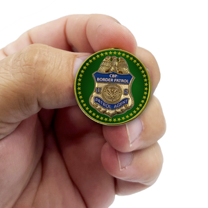 Border Patrol Agent CBP Honor First Lapel Pin cloisonné with dual pin posts BPA BFP-008 P-189B