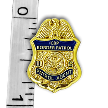 Load image into Gallery viewer, Border Patrol Agent lapel pin tie tack CBP USBP Honor First PBX-002-C P-162