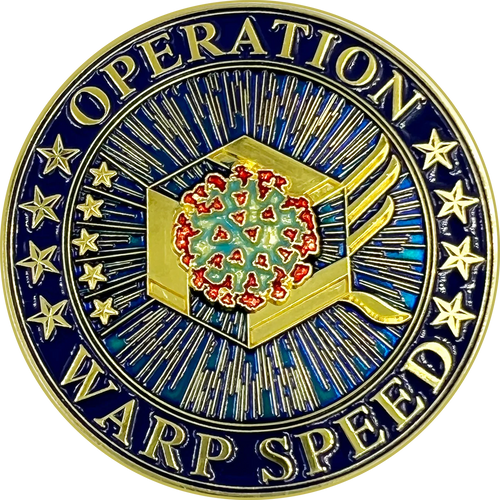 Operation Warp Speed Challenge Coin Baby Formula Shortage Task Force Department of Agriculture HHS CDC CL4-01