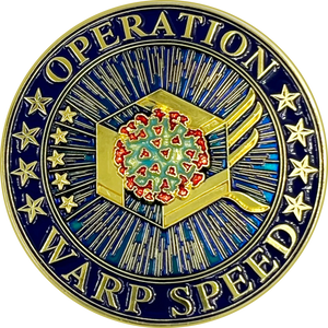 Operation Warp Speed Challenge Coin Baby Formula Shortage Task Force Department of Agriculture HHS CDC CL4-01