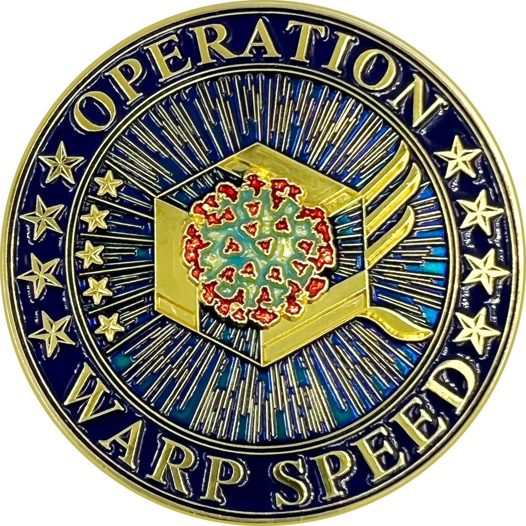 Operation Warp Speed Challenge Coin Baby Formula Shortage Task Force Department of Agriculture HHS CDC CL4-01