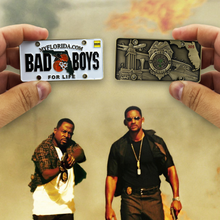 Load image into Gallery viewer, Bad Boys City of Miami Police Department inspired Florida License Plate Challenge Coin Will Smith Martin Lawrence CL7-13 - www.ChallengeCoinCreations.com