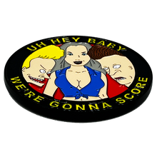 Load image into Gallery viewer, BANG MILFS Challenge Coin not thin blue line or Police just a funny joke gag gift for NYPD LAPD FBI CBP DL13-001