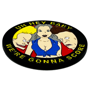 BANG MILFS Challenge Coin not thin blue line or Police just a funny joke gag gift for NYPD LAPD FBI CBP DL13-001