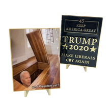 Load image into Gallery viewer, Trump 2020 45 Challenge Coin Medallion MAGA Make Liberals Cry Again Basement Biden Sleepy Joe DL11-13 - www.ChallengeCoinCreations.com