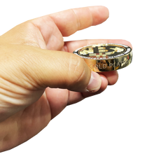 Load image into Gallery viewer, 24KT Gold plated huge Bitcoin BTC Coin Crypto Coin Cryptocurrency BLOCKCHAIN Coin BL4-013 - www.ChallengeCoinCreations.com