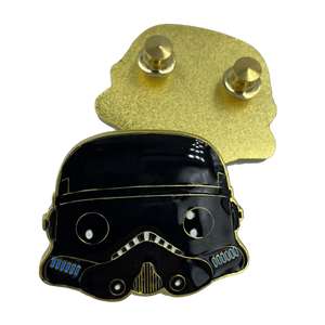 Star Wars inspired Stormtrooper Pins (BLACK) Storm Trooper EE-016A - www.ChallengeCoinCreations.com
