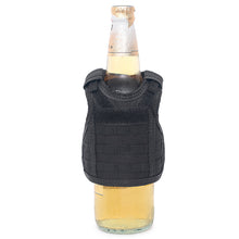 Load image into Gallery viewer, Tactical Beer Water Soda Bottle Can Vest with Hook and Loop FREE USA SHIPPING SHIPS FROM USA