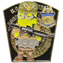 Load image into Gallery viewer, CBP Operator Border Patrol Agent Bortac and Field Operations CBP Officer SRT Challenge Coin BL11-008 - www.ChallengeCoinCreations.com