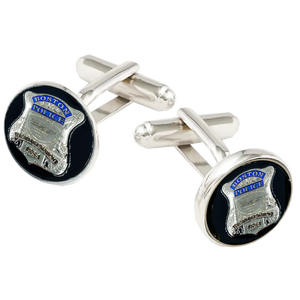 Boston Police Department Police Officer Cufflinks