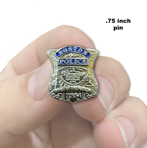 Boston Police Officer Pin CC-018 - www.ChallengeCoinCreations.com