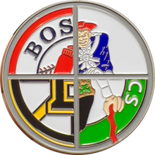 Load image into Gallery viewer, Boston Police Massachusetts State Trooper Sports Challenge Coin GL10-004