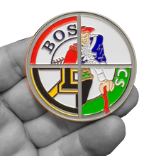 Load image into Gallery viewer, Boston Police Massachusetts State Trooper Sports Challenge Coin GL10-004
