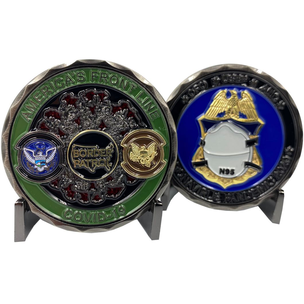 CBP Border Patrol Field Ops Air and Marine AMO 2020 Challenge Coin CL2-09 - www.ChallengeCoinCreations.com